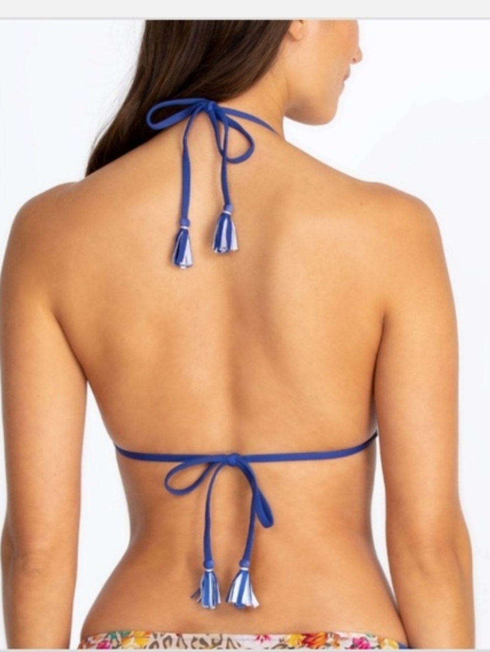 Johnny Was Iva Halter String Bikini Top - Picture 3 of 7
